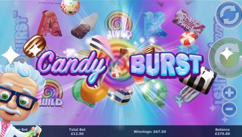candy burst slot game fun sweets exciting